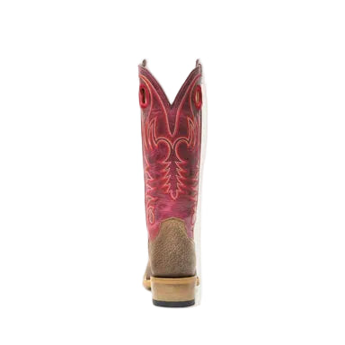 Hyer Women's Sun City Western Boot - Tan/Pink