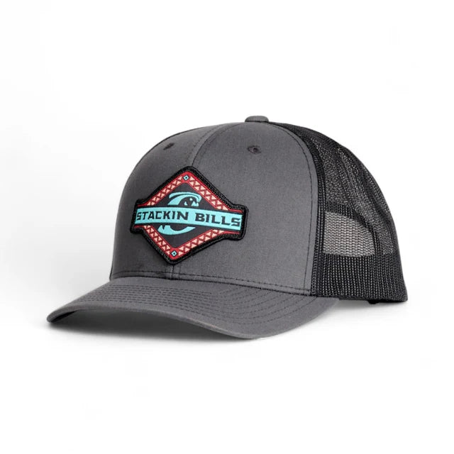 Stackin Bills Outlaw Curve Billed Cap - Grey