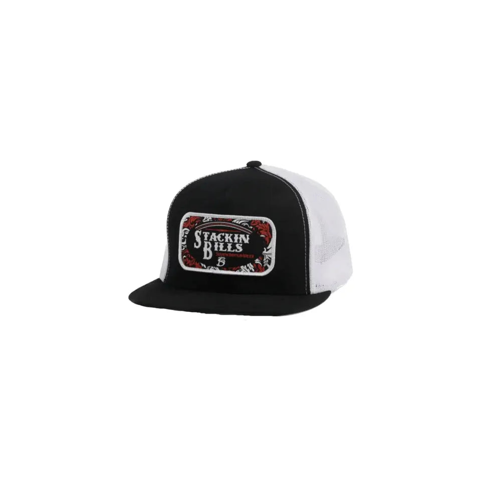 Stackin Bills Lonesome Flat Billed Cap - Black