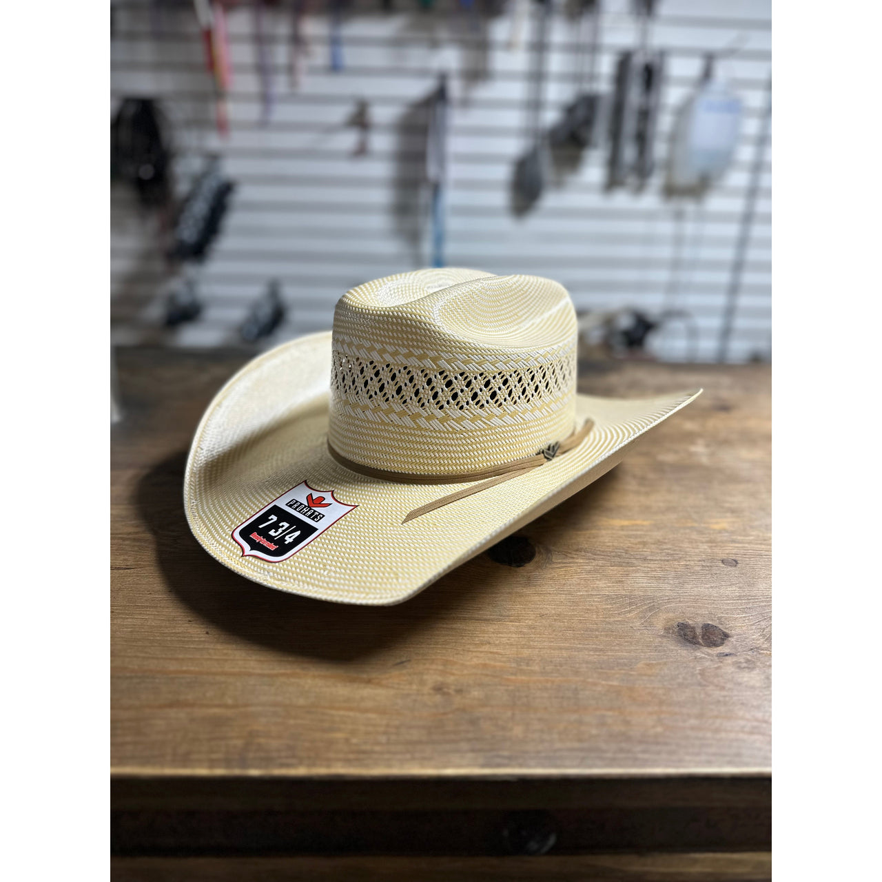 Prohats Straw Hat Precreased - PH44P
