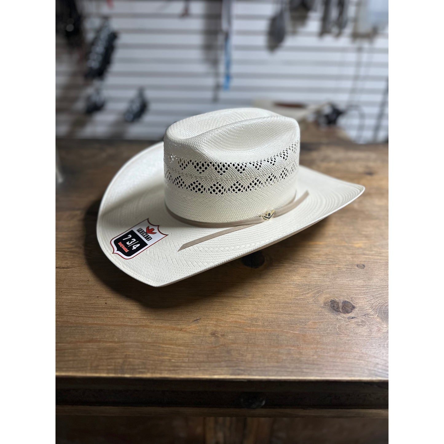 PROHATS Straw Precreased Western Hat - PH56P