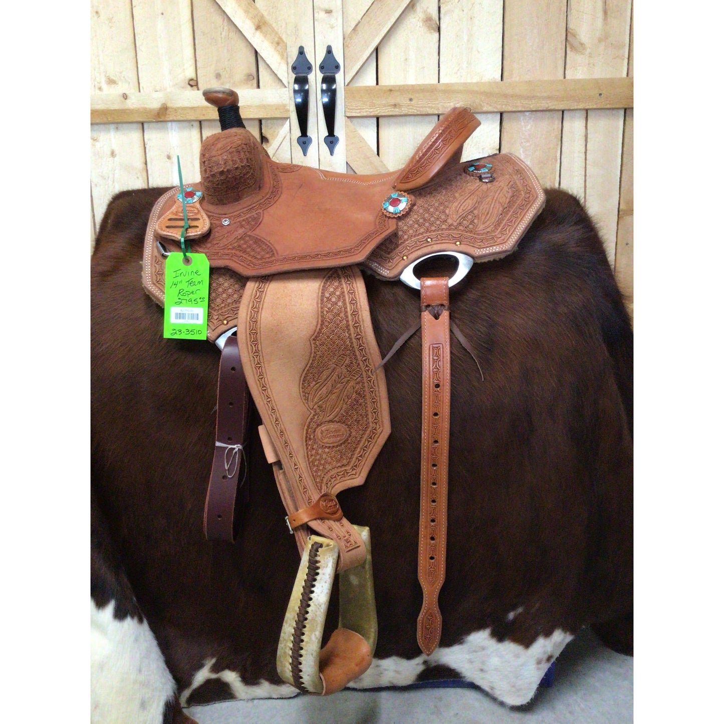 Irvine 14" Team Roper Saddle