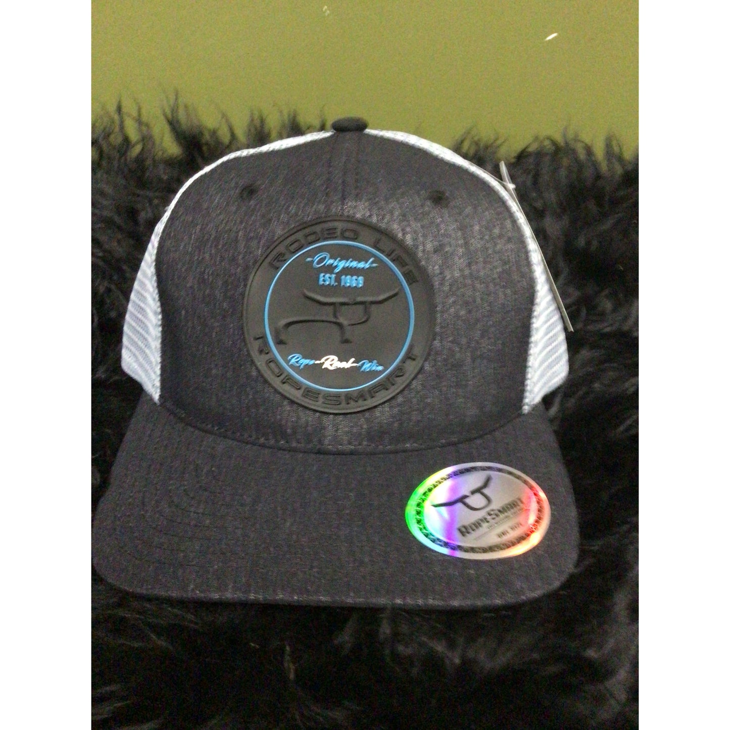 RopeSmart Cap - Classic Black Crown & Bill