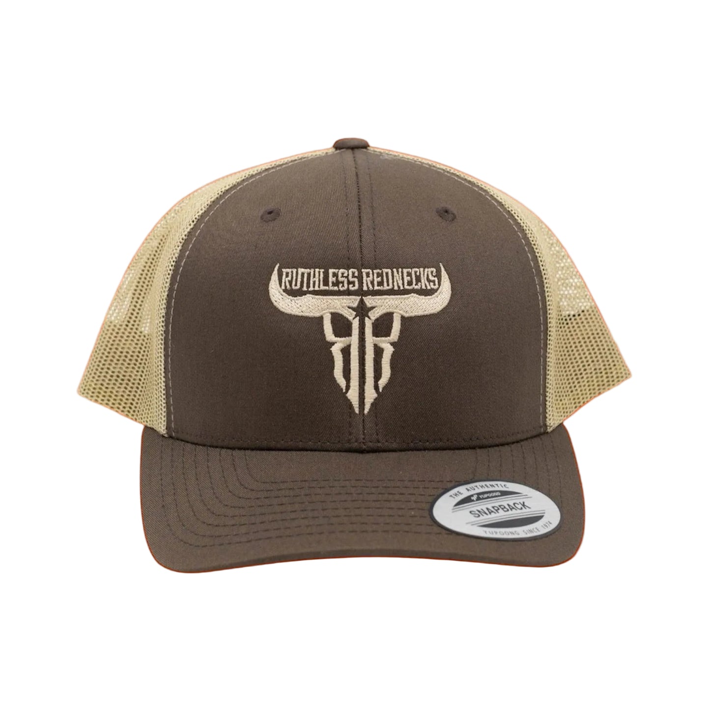 Ruthless Rednecks Raw Talent Curved Brim Hat - Brown - Irvine Tack & Western Wear