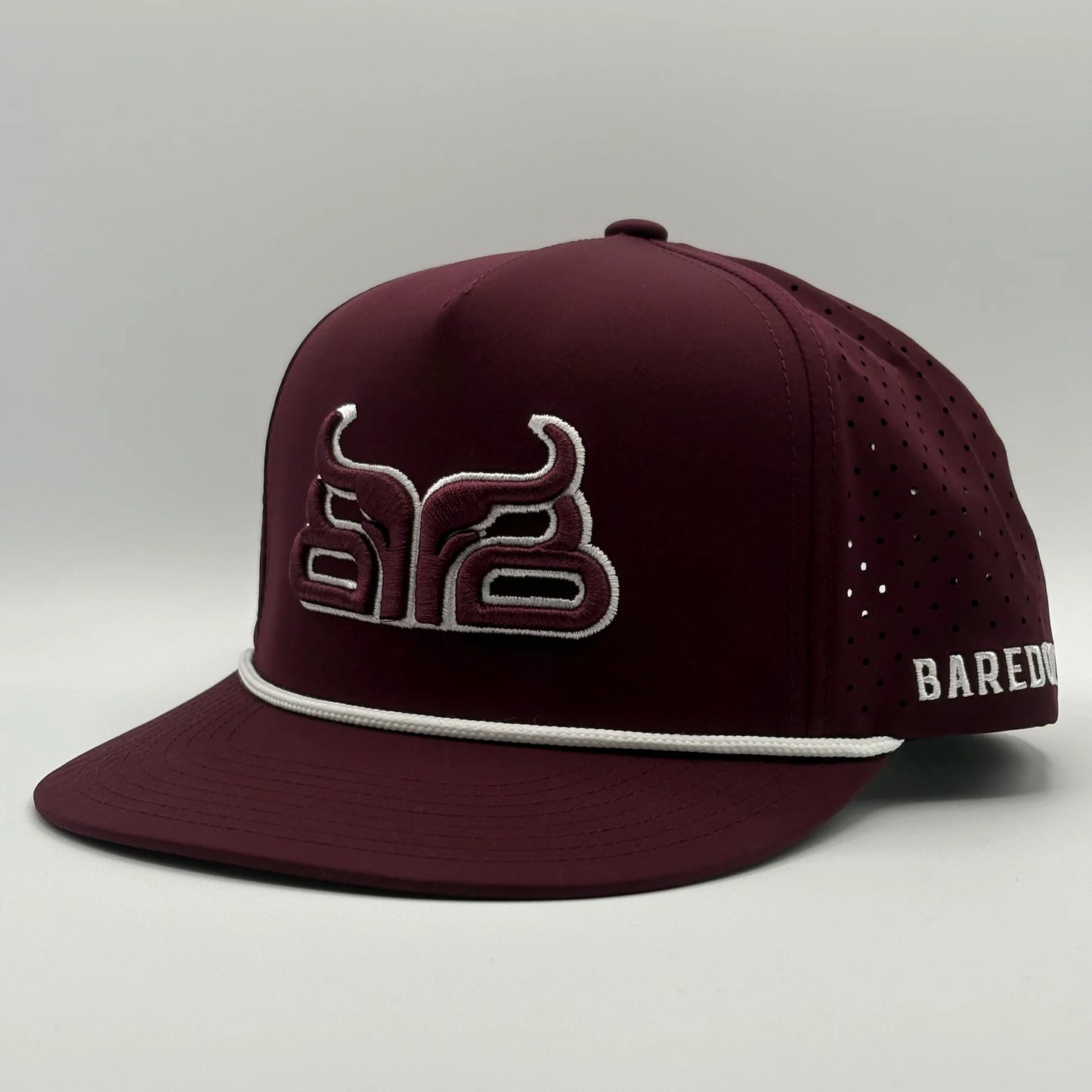 Baredown Brand Performance Series Flat Brim Cap