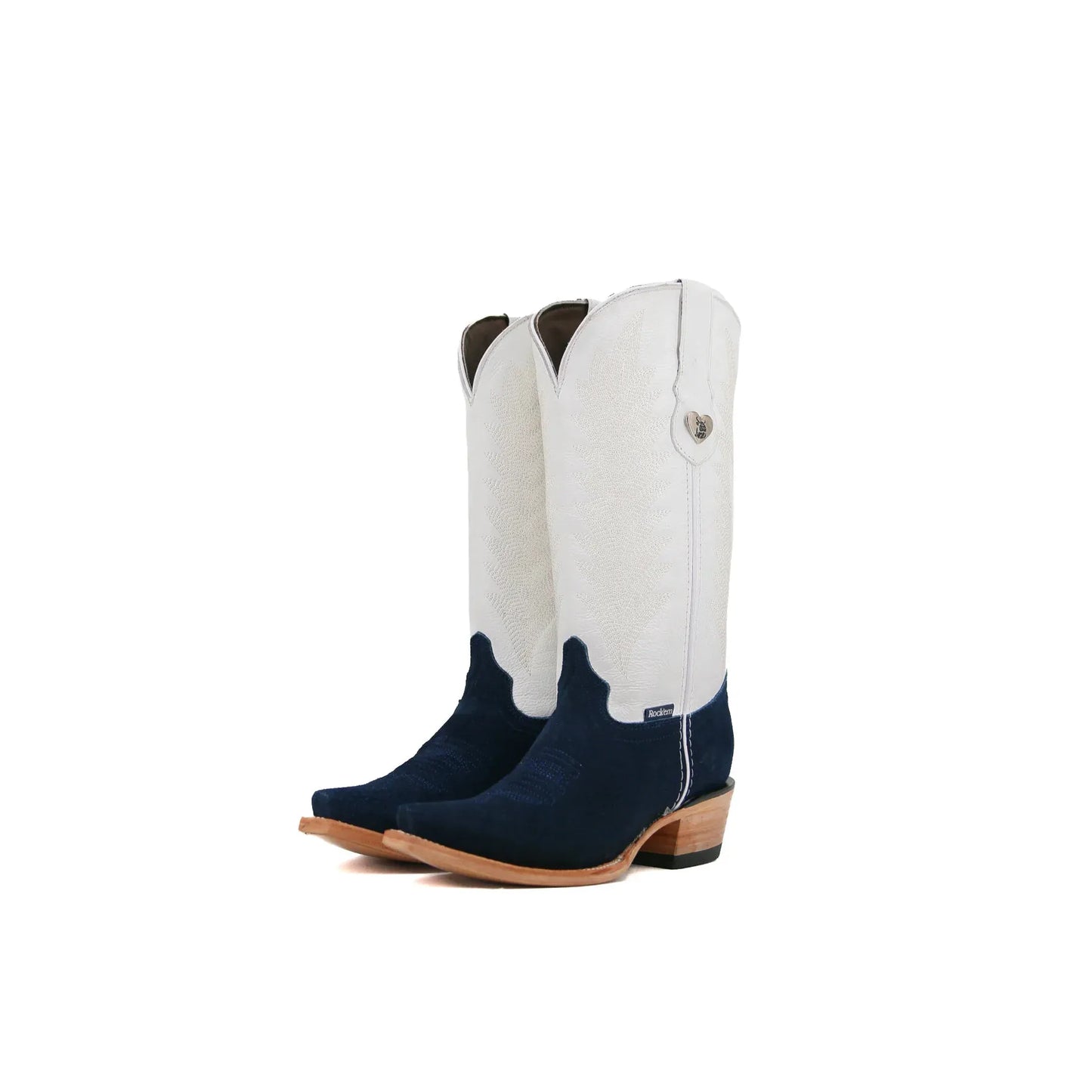 Rock'em Ladies Sierra Roughout Snip Toe -Navy