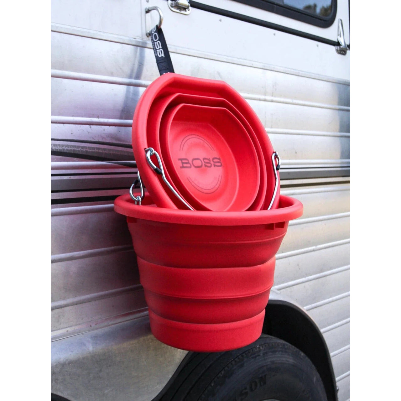 Boss Bucket - Solid Red