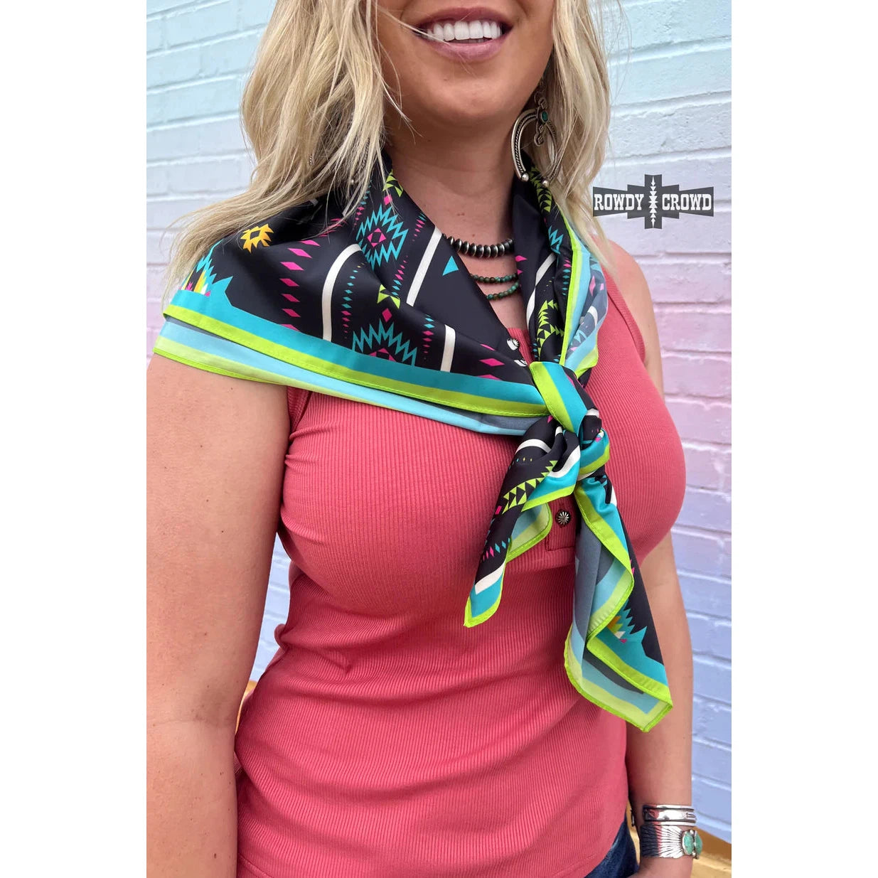 Rowdy Crowd 36x36 Wild Rag - Wickenburg