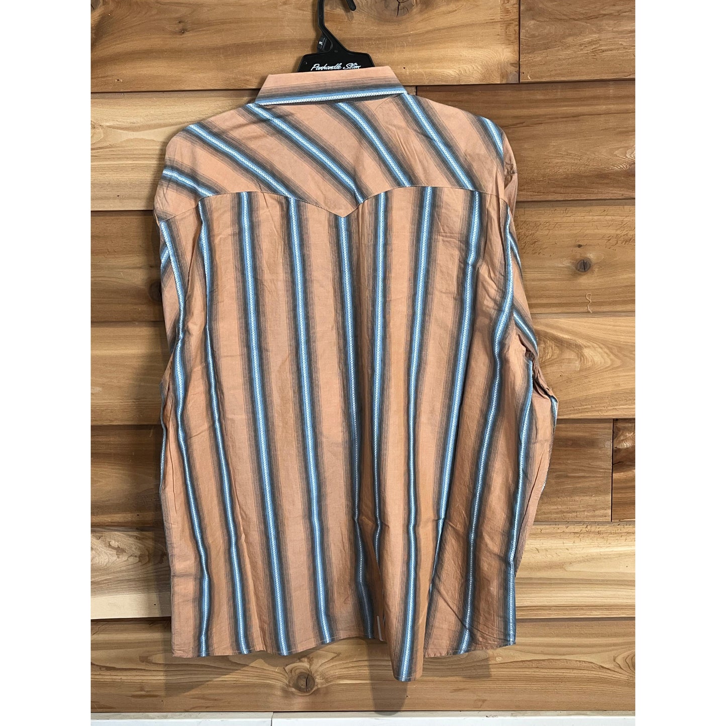 Panhandle Men's Long Sleeve Snap Shirt - Tan