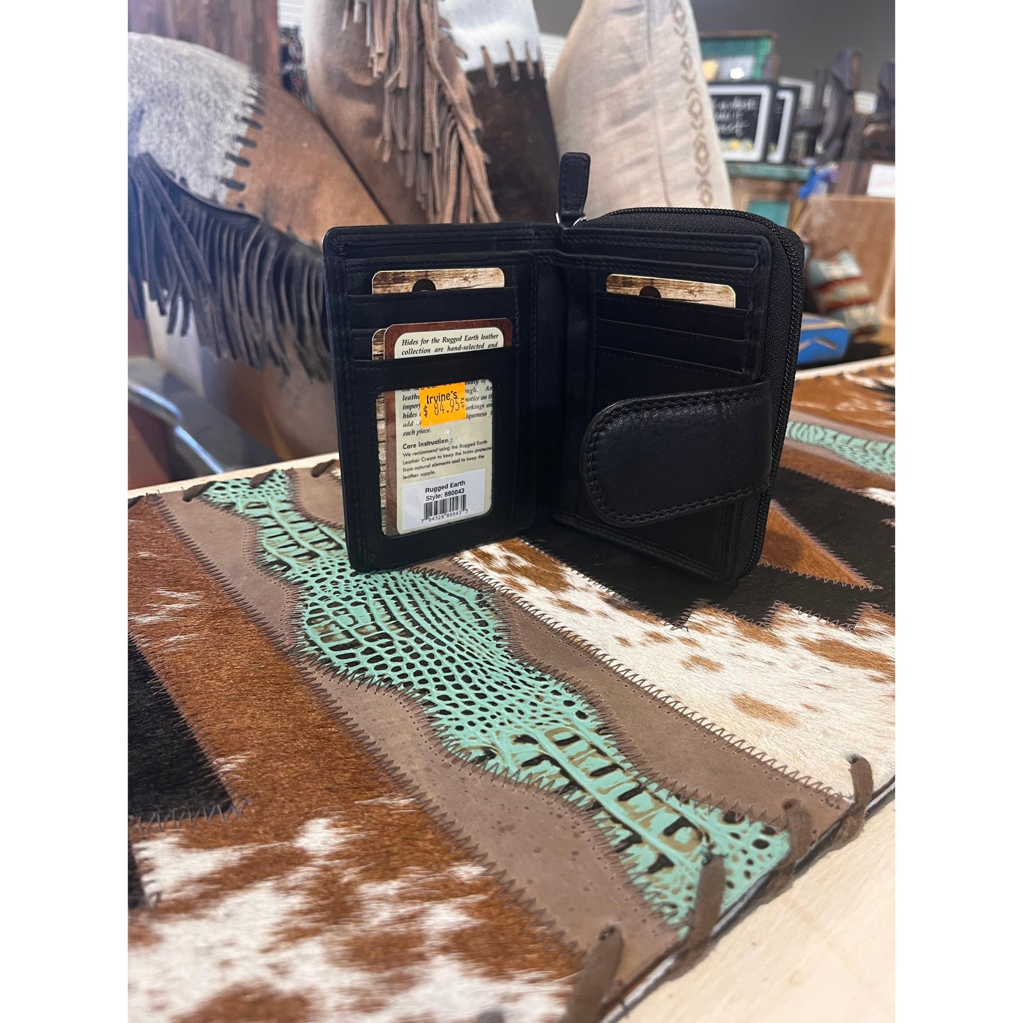 Rugged Earth Leather Wallet