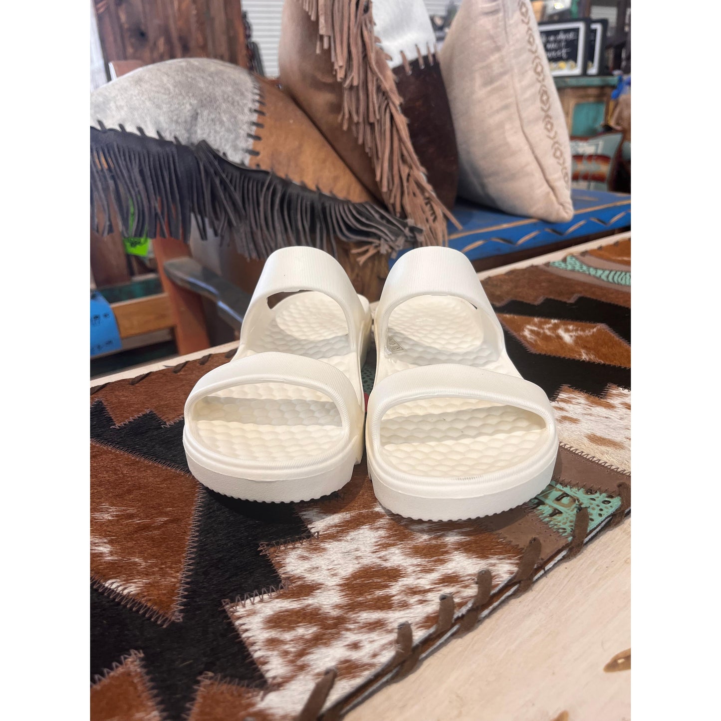 Joybees Riviera Sandal- Bone