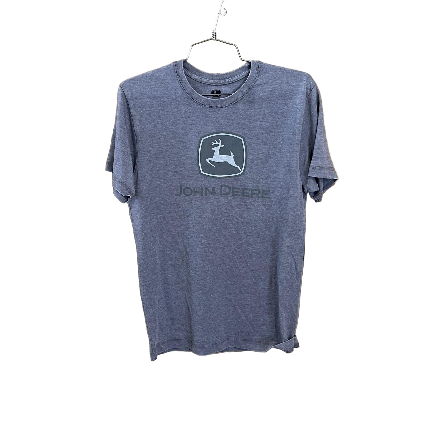 John Deere Tee Shirt- Grey Charcoal