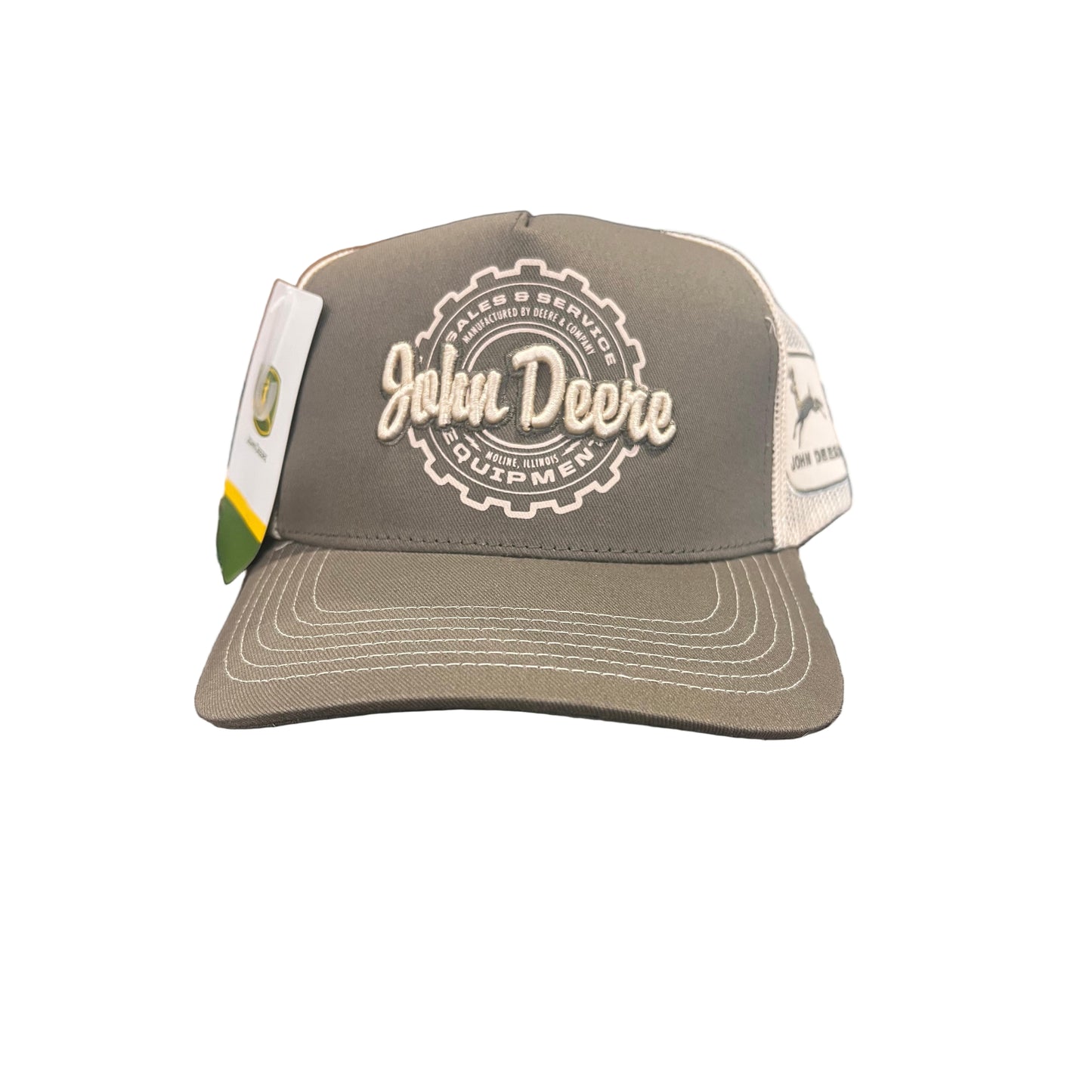 John Deere JD Equipment Logo Cap - Olive