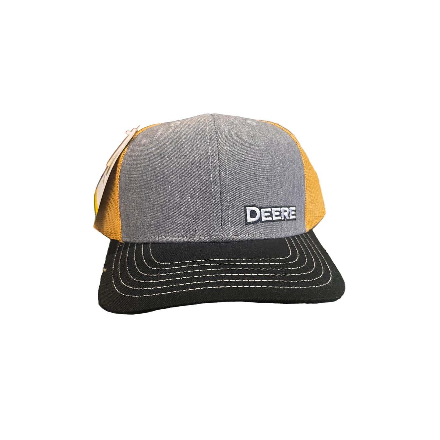 John Deere Trademark Cap - Heather Grey/Orange