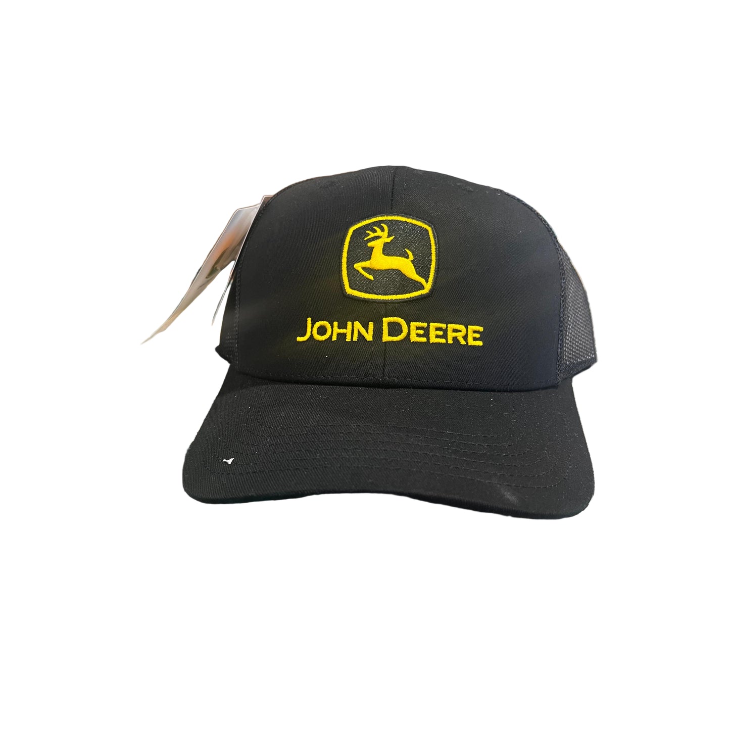 John Deere Curled Cap - Black
