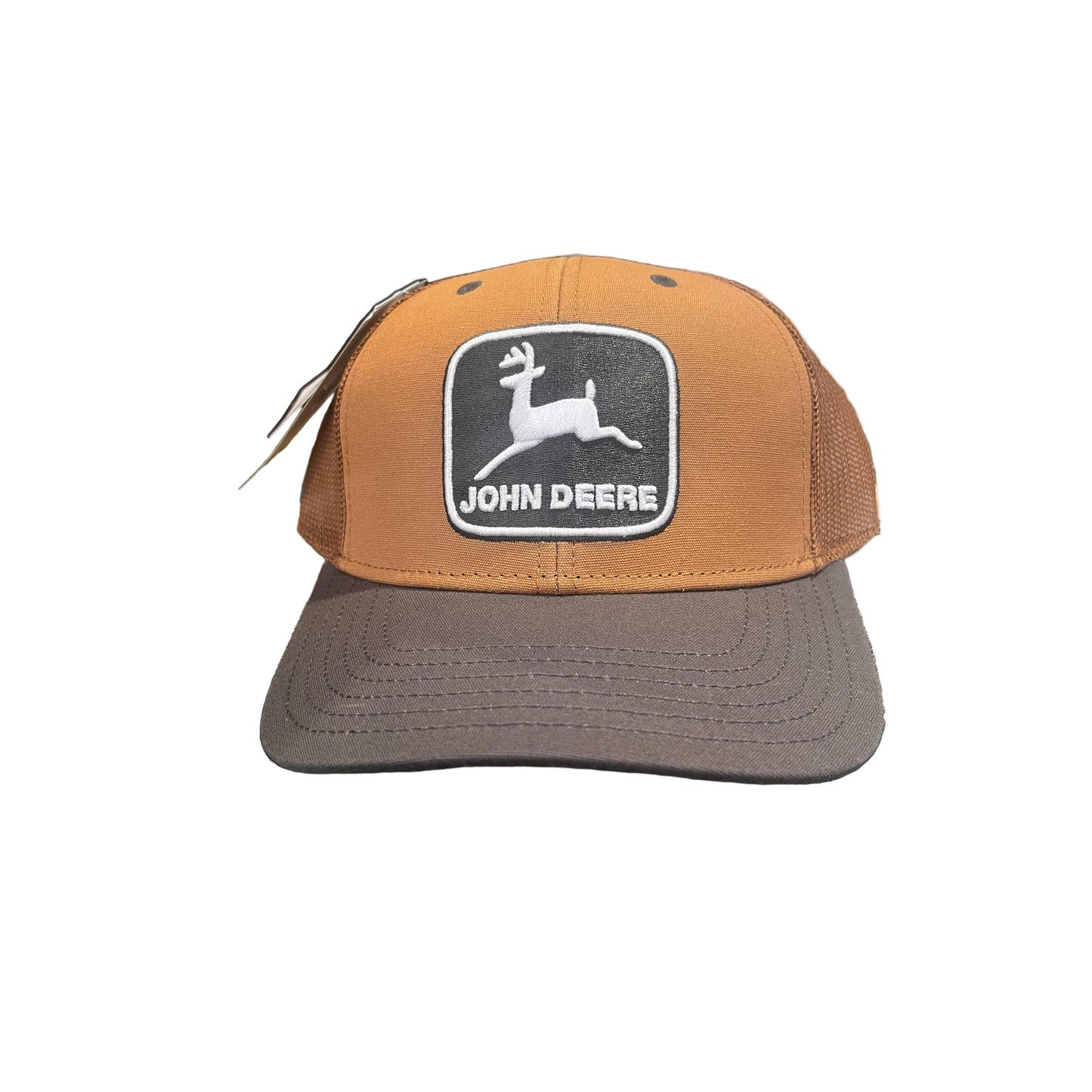 John Deere Construction Cap - Brown