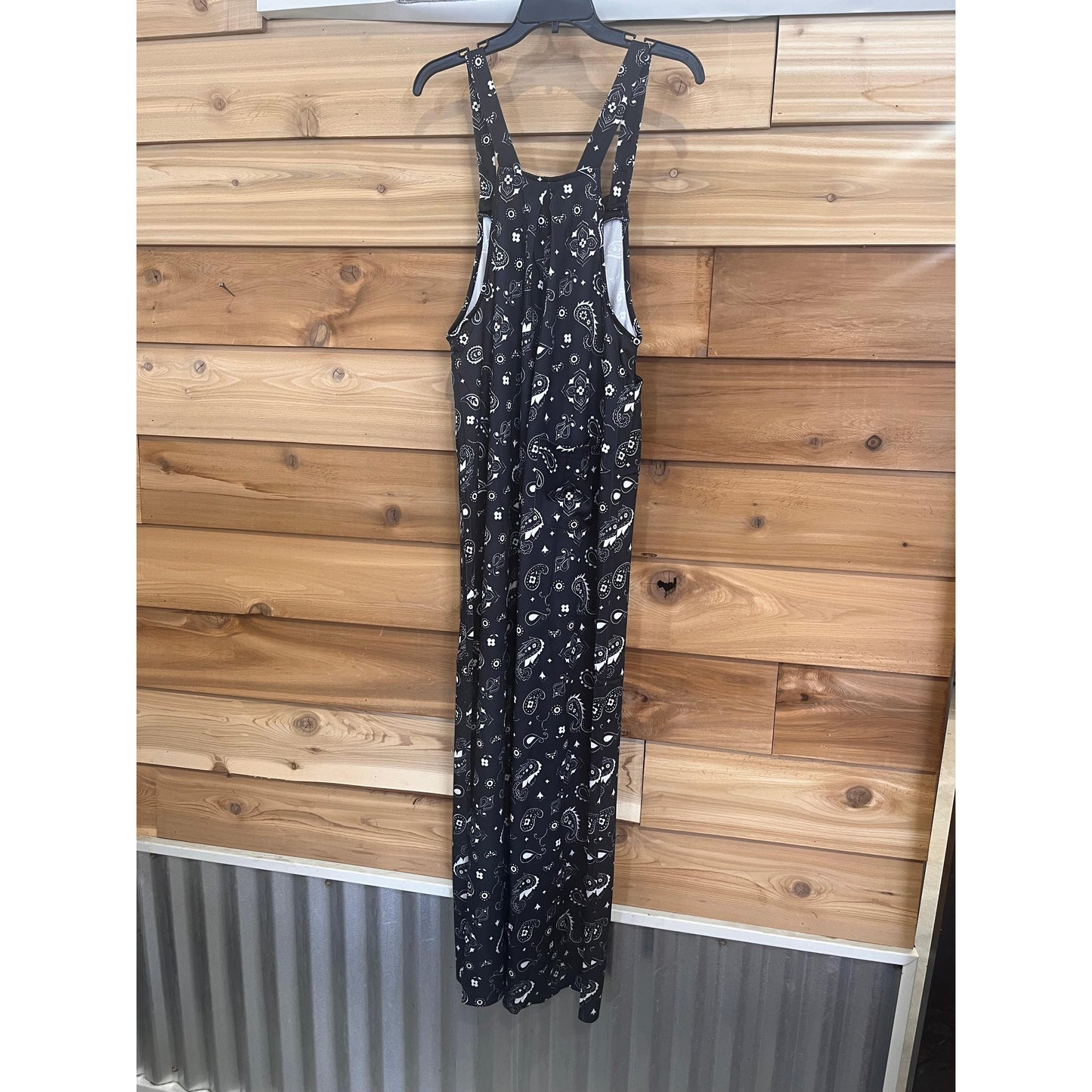 Sterling Kreek Bandana Babe Jumpsuit- Black