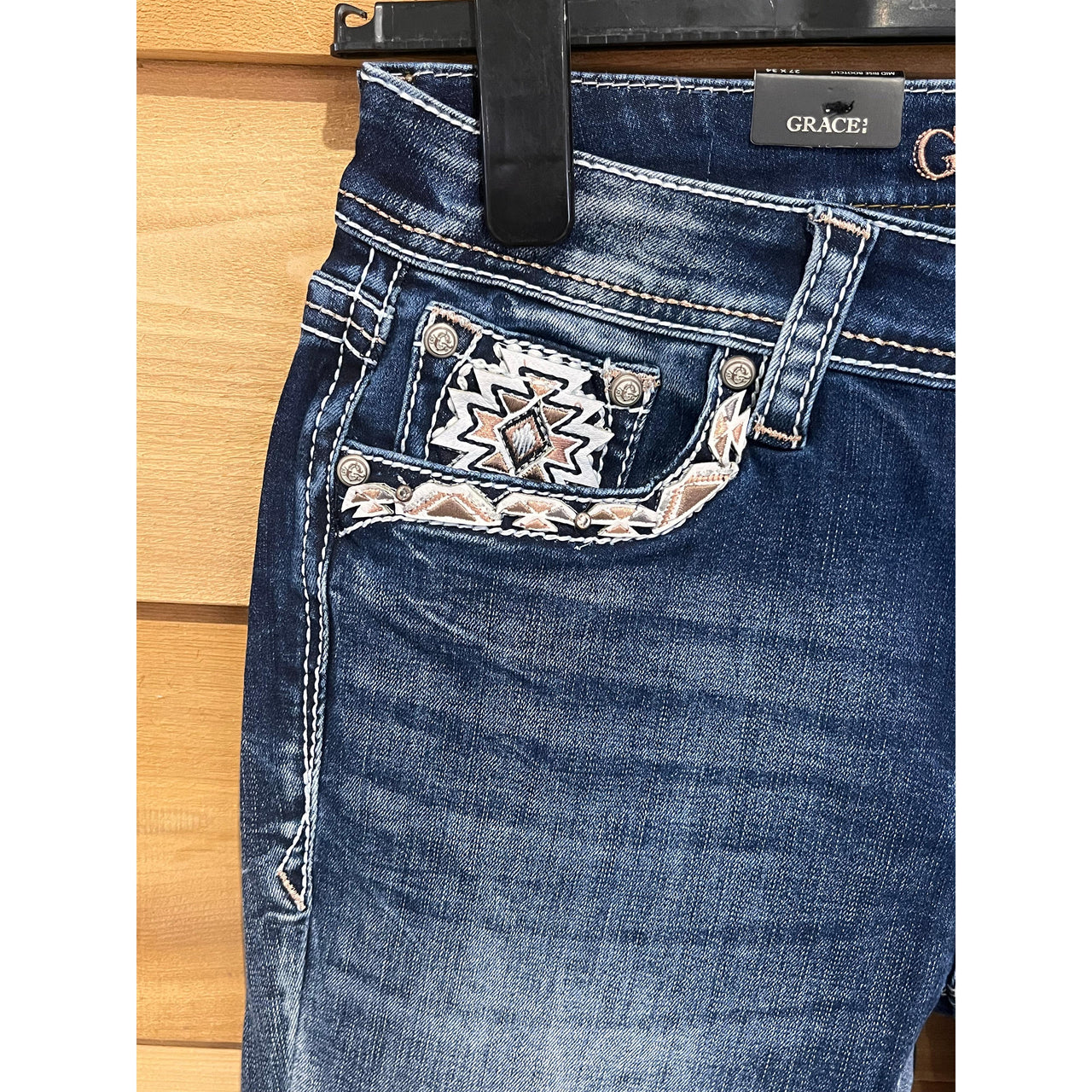 Grace in LA Women's Aztec Jeans