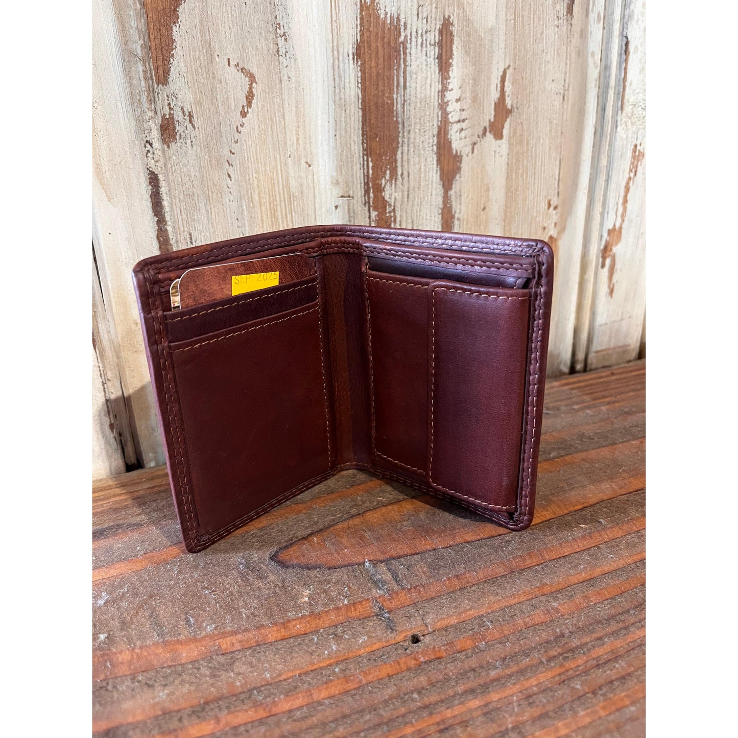 Rugged Earth Leather Wallet