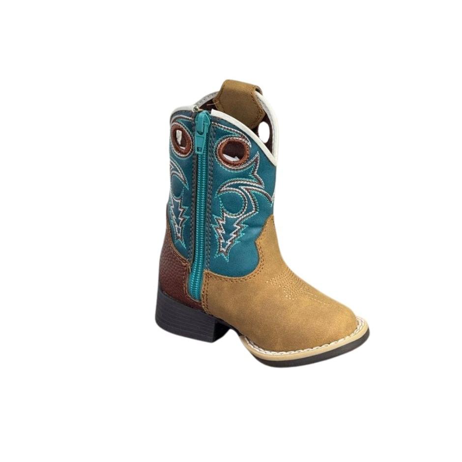 Twister Jenson Style Girl's Toddler Boots - Tan