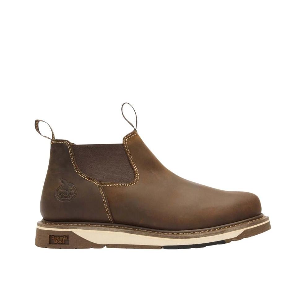 **Georgia Men's AMP LT Wedge Work Romeo Boots - FINAL SALE