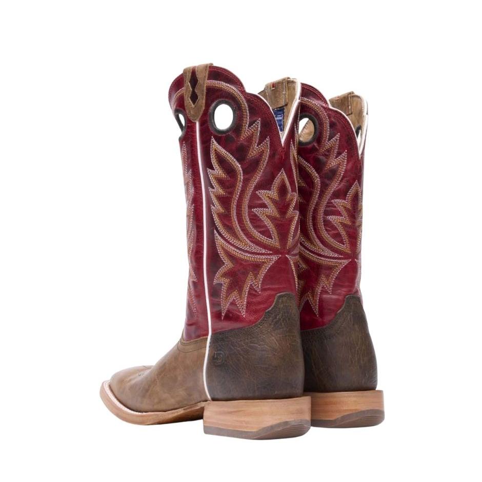 Durango Men's PRCA Collection Bison Western Boots - Sand Tobacco/Cayenne
