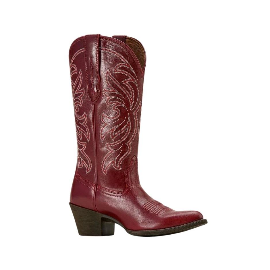 Ariat Women's Heritage J Toe Western Boot - Sangria