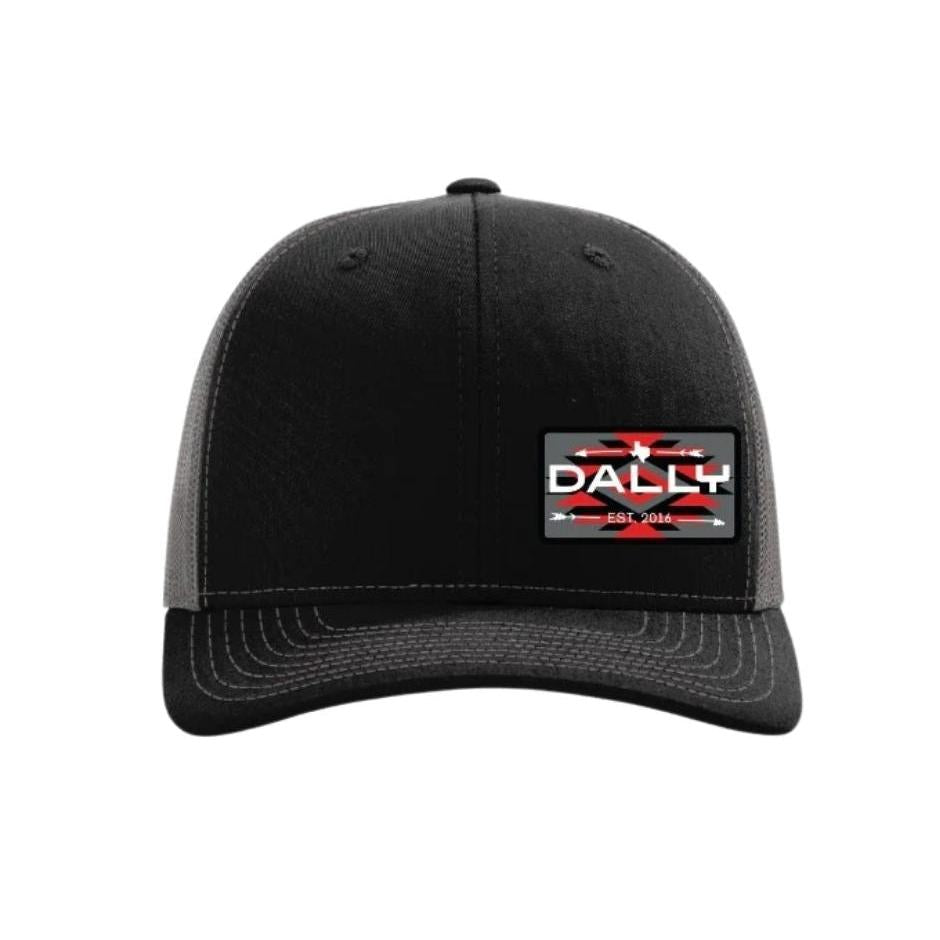 Dally Up Caps Dally Arrows Patch - Black/Charcoal
