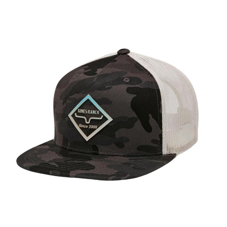 Kimes Diamond Dog Trucker Cap - Night Camo