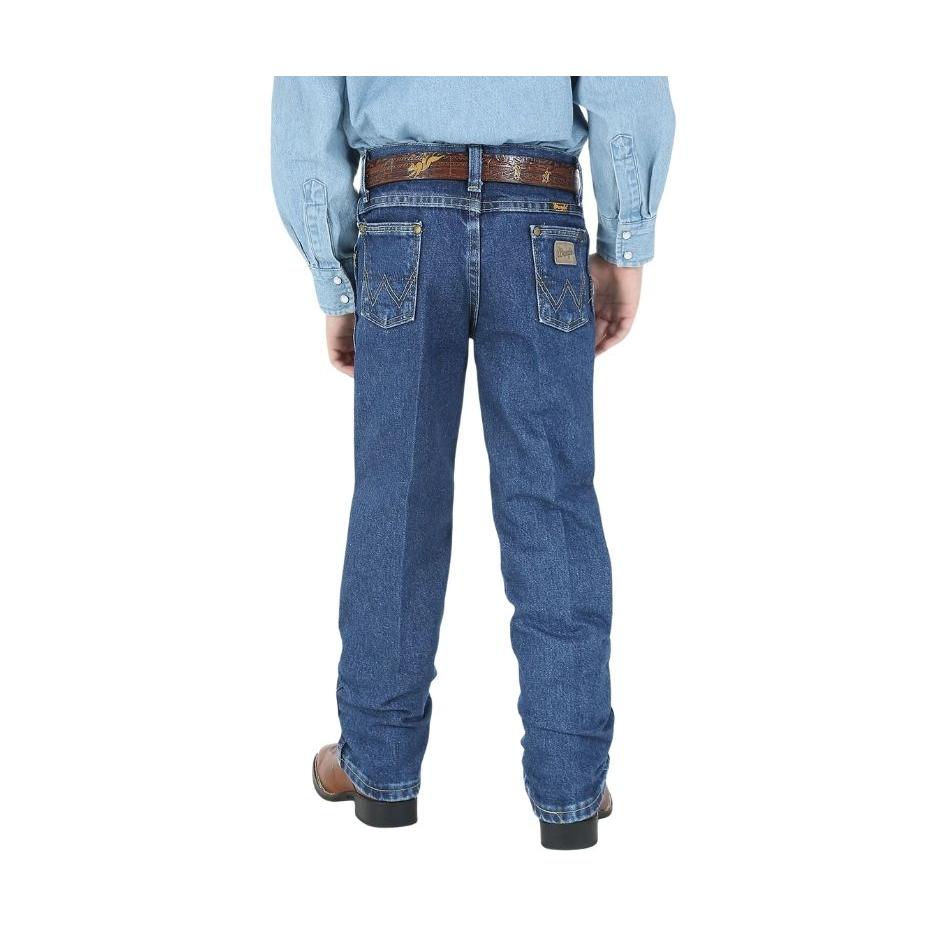 Wrangler Boy's George Strait Cowboy Cut Jean - Heavy Stonewash