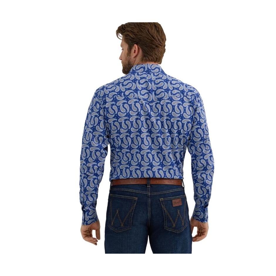 Wrangler Men's 20X Competition Advanced Comfort Long Sleeve Classic Fit Shirt