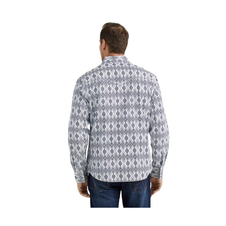 Wrangler Men's Retro Modern Fit Snap Long Sleeve Shirt
