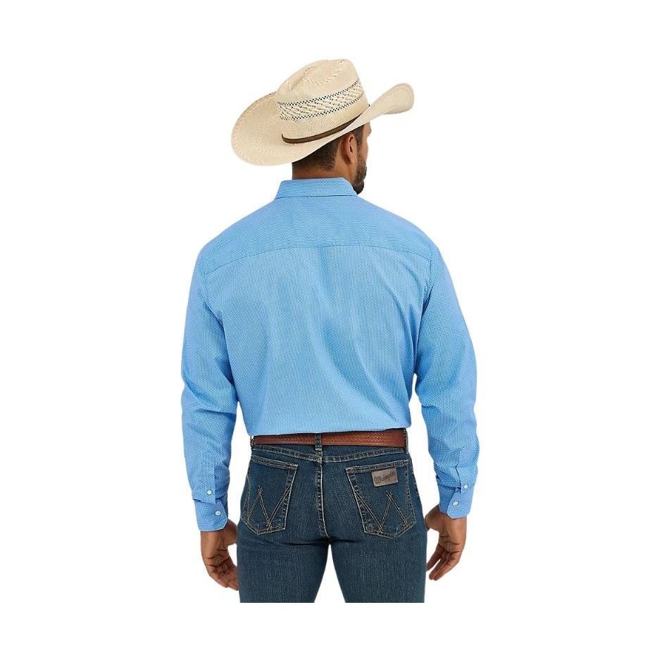 Wrangler Men's Cody Johnson Long Sleeve Shirt - Blue