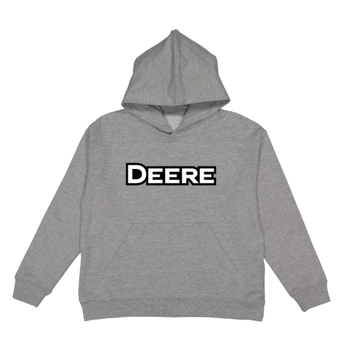 John Deere Youth Deere Hoodie - Oxford Heather