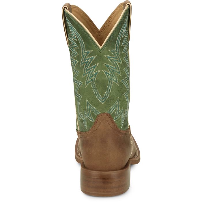 Justin Men's 11" Big Bucks Western Boot - Tan