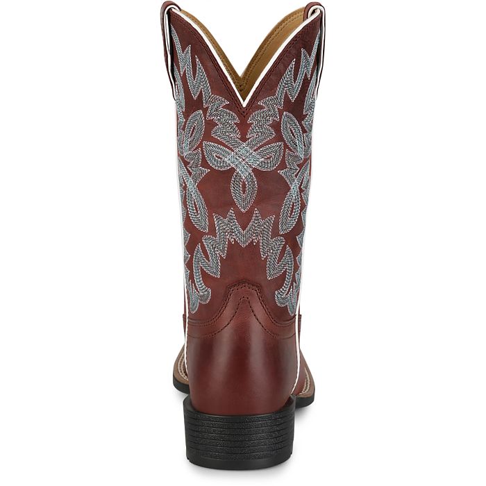 Justin Women's 11" Ashtyn Western Boot- Mahogany