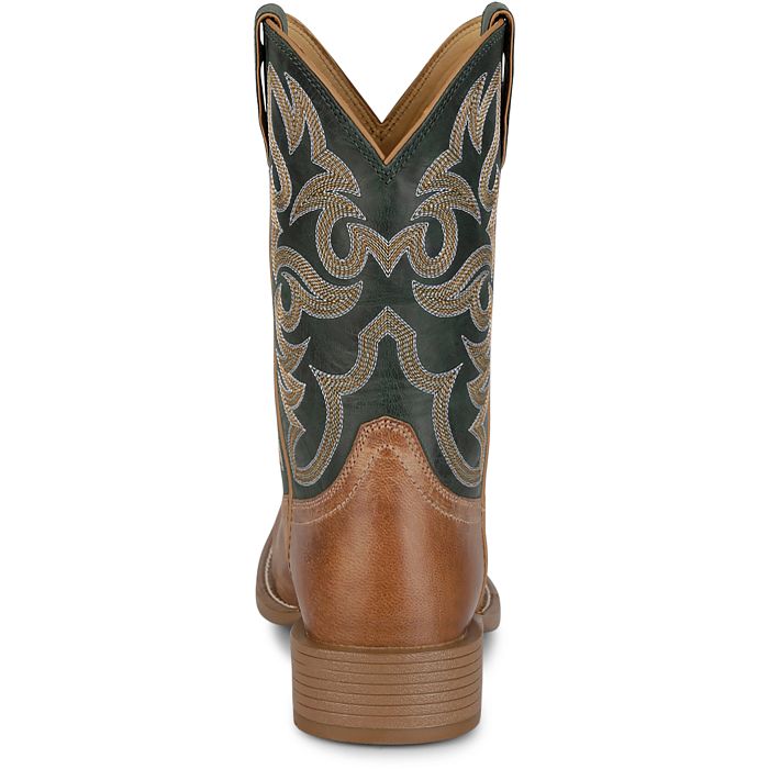 Justin Men's 11" Jasper Western Boot - Chestnut