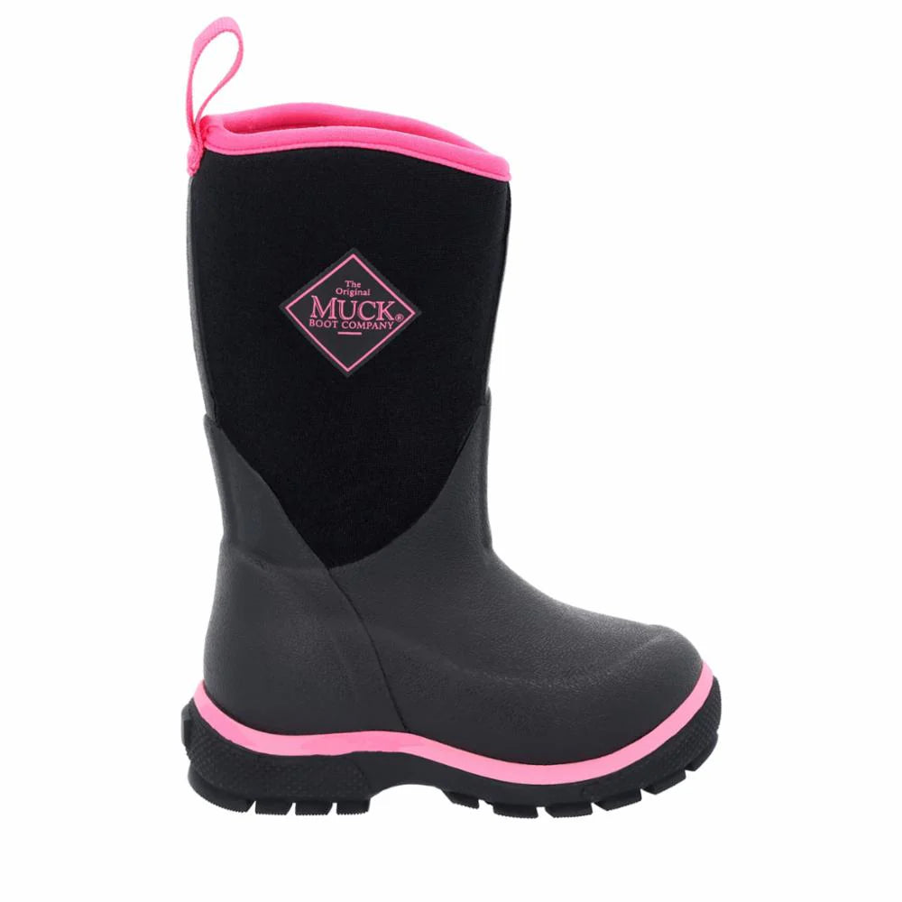 Muck Boots Kids Element Black/Pink