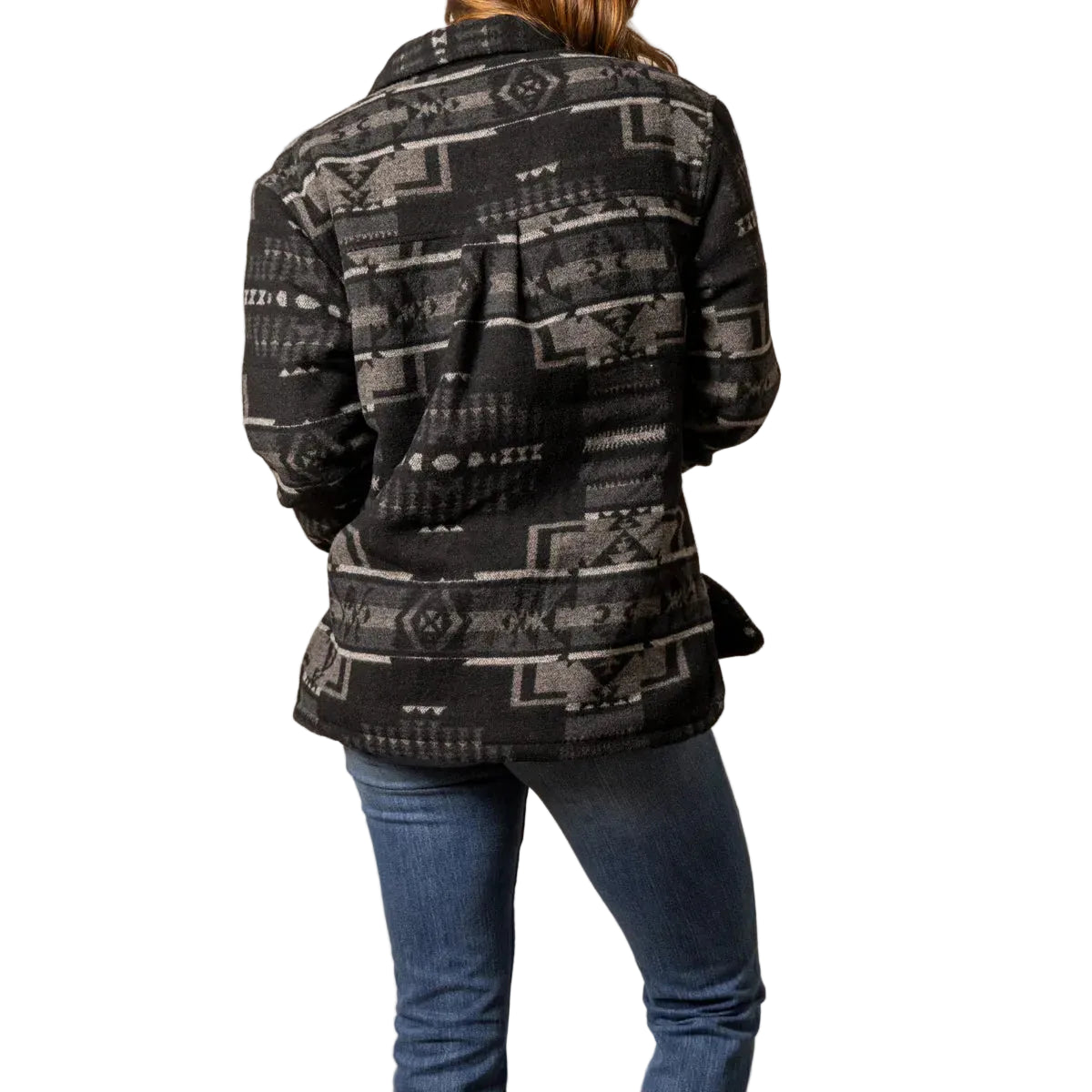 Kimes Women's Long Sleeve Lauren Wool Jacket - Black