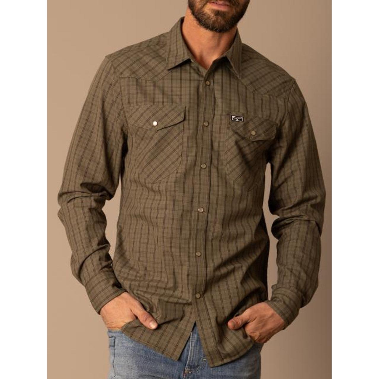 Kimes Men's Long Sleeve Smalls Dress Shirt - Multiple Colours