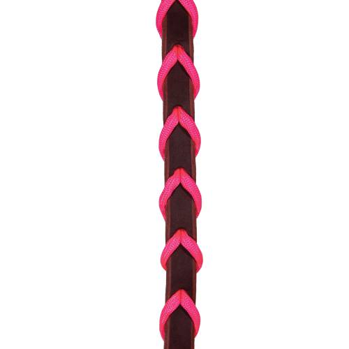 Professional Choice Pony 1/2 Bur Rein 2 Snap Pink Lace