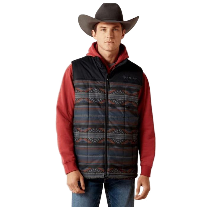 Ariat Men's Crius Insulated Vest - Southwestern Rust
