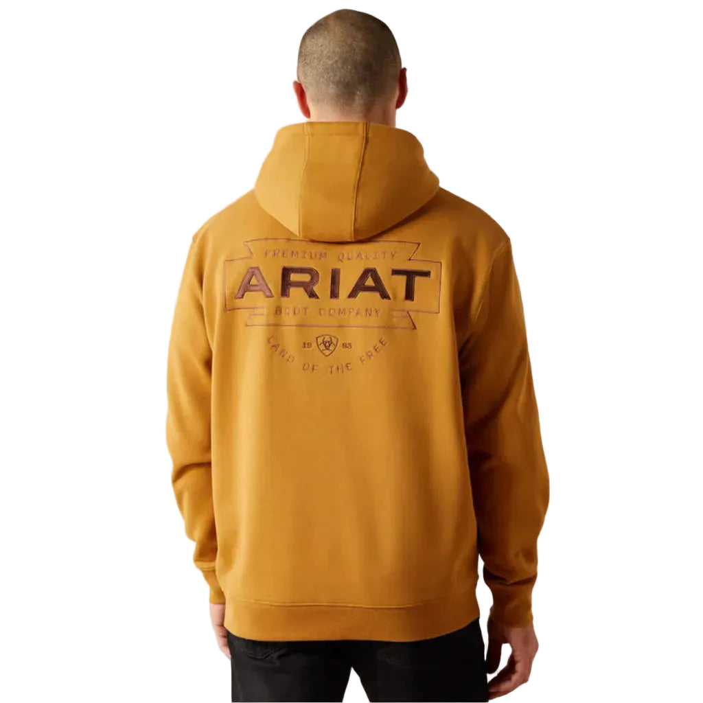 Ariat Men's Southwest Simple Hoodie - Bone Brown - Irvine Tack & Western Wear
