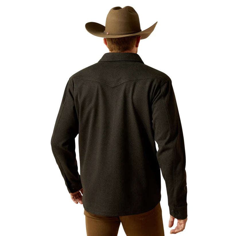 Ariat Men's Cattleman Shirt Jacket - Black