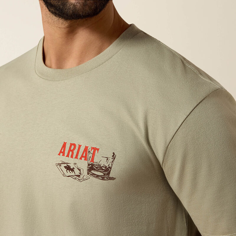 Ariat Men's Whiskey Uno Classic Fit Tee Shirt - Elm