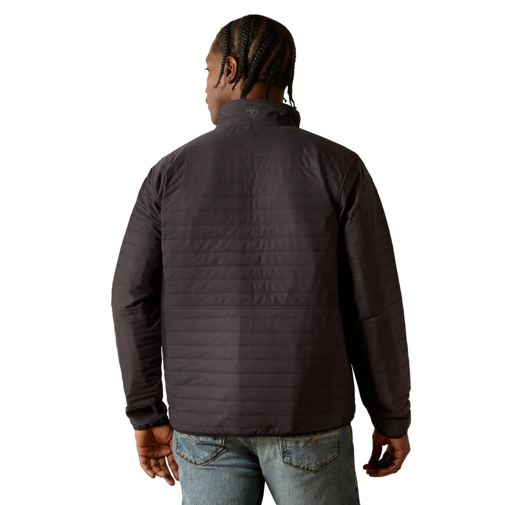 Ariat Men's Wylie Full Zip Jacket - Obsidian