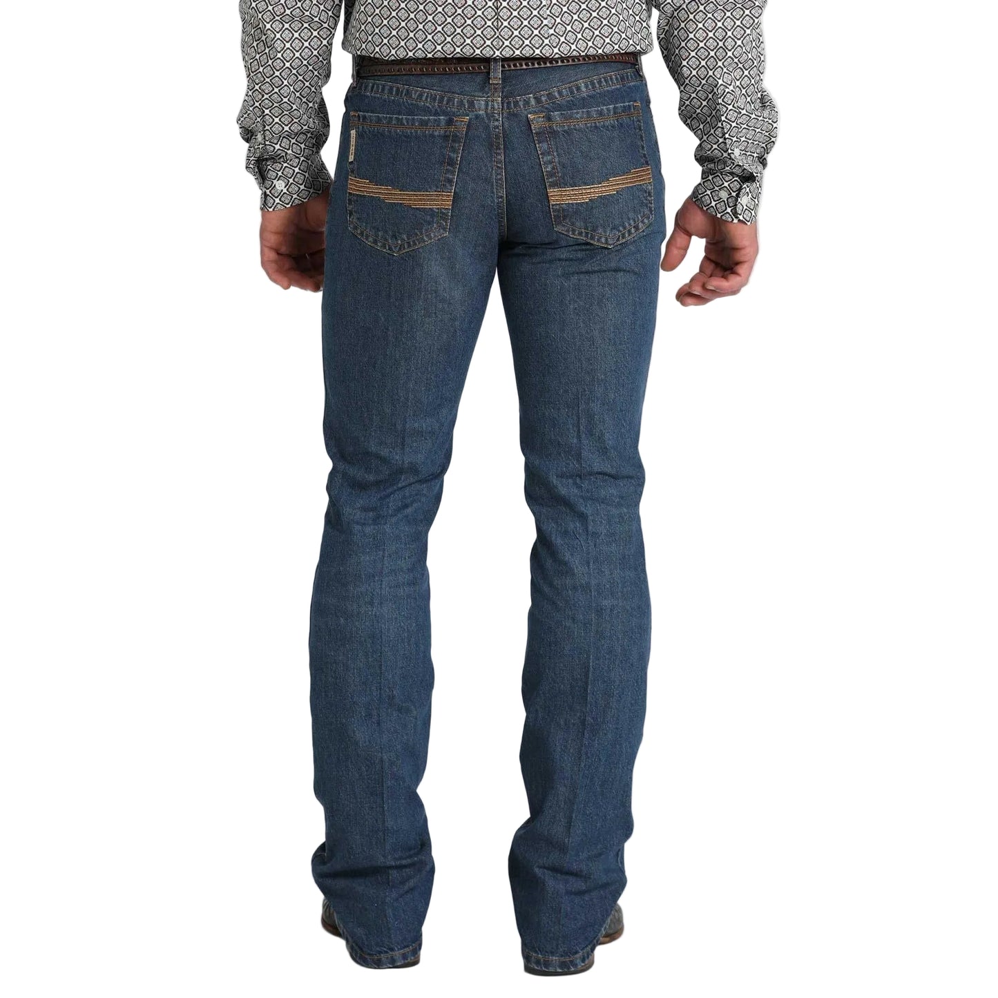 Cinch Men's Ian Mid Rise Slim Boot Jeans - Dark Stone - Irvine Tack & Western Wear