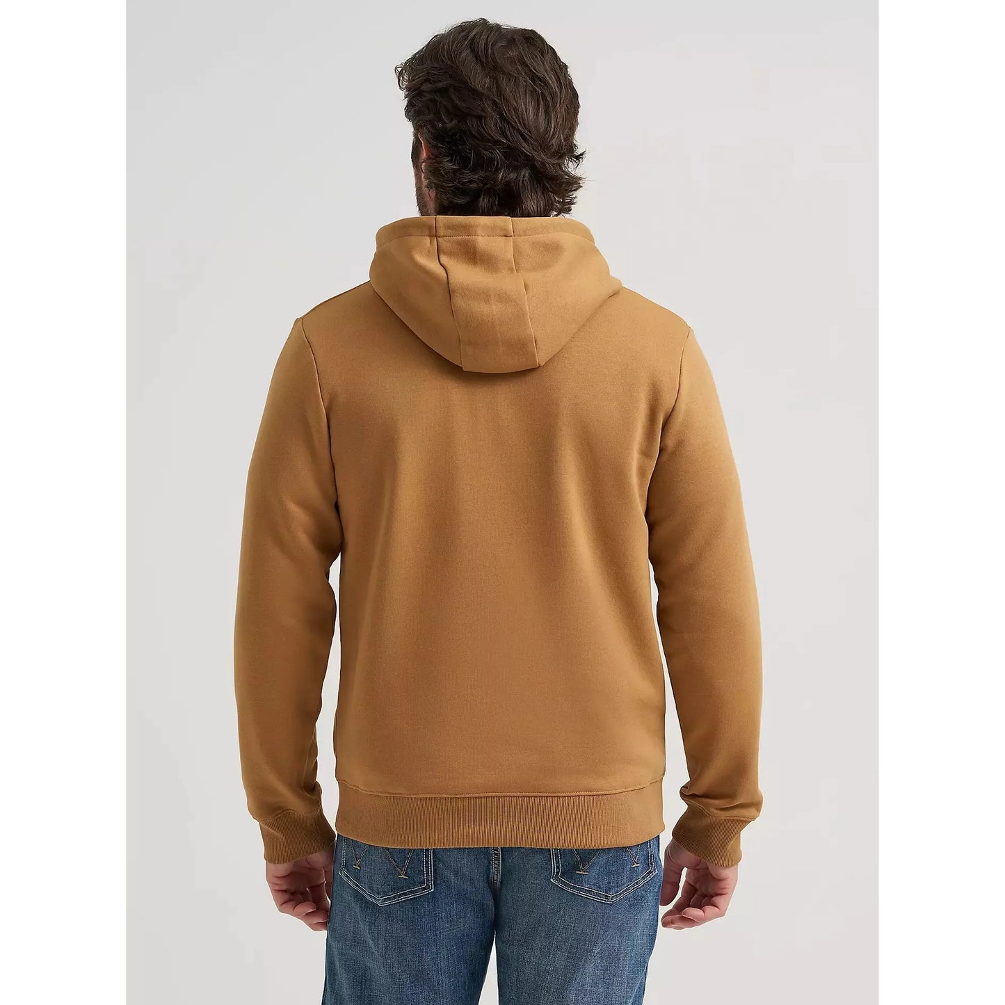 Wrangler Men's Fit For Champions Pullover Hoodie - Tobacco Brown
