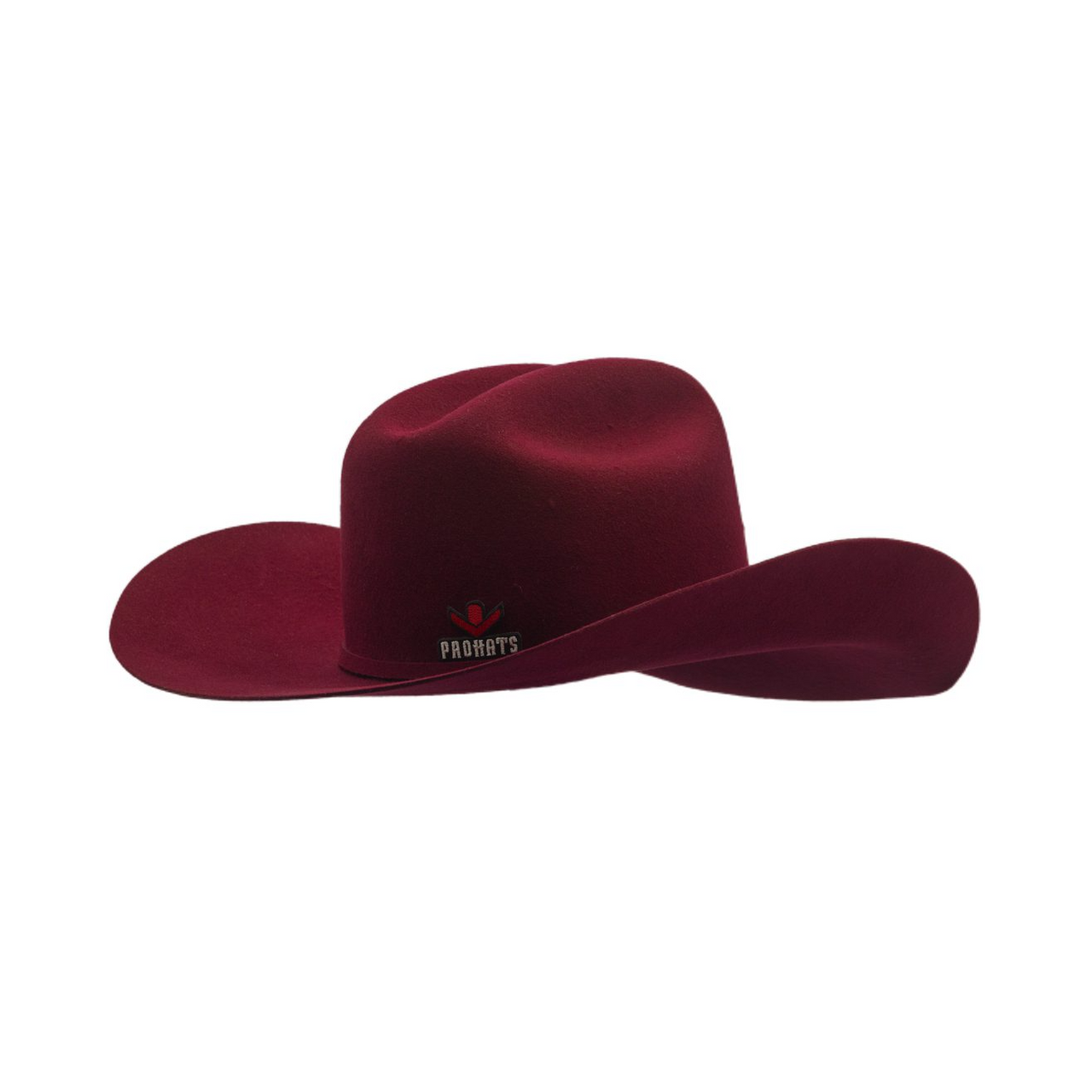 ProHat Wool Felt Precreased Western Hat - California Wine