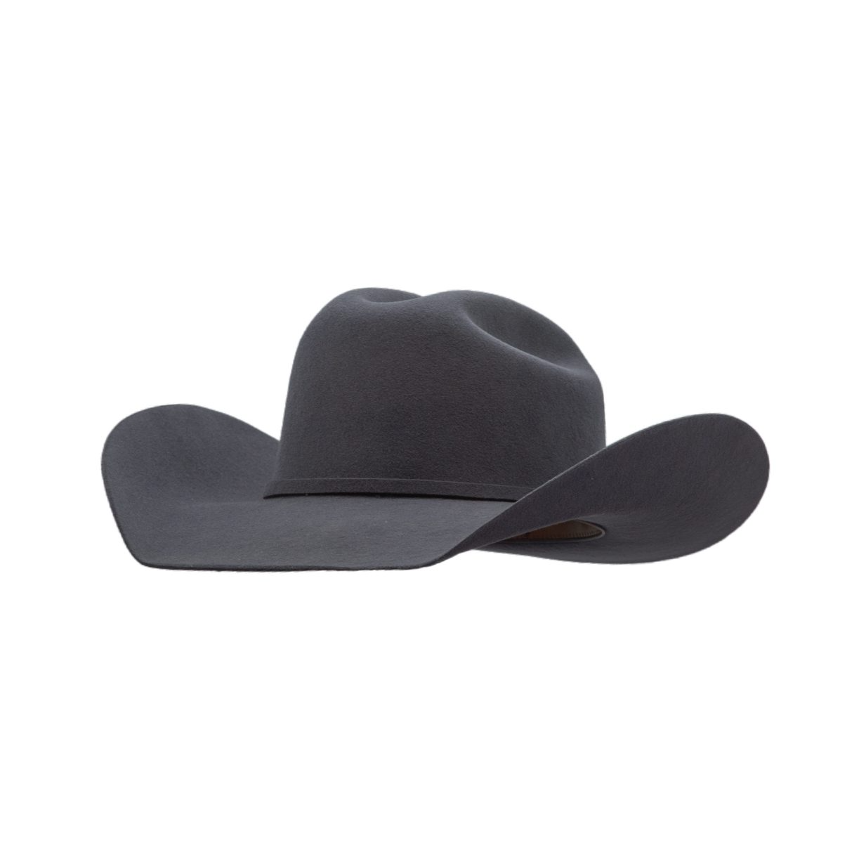 Prohat Wool Felt Precreased Western Hat Charcoal